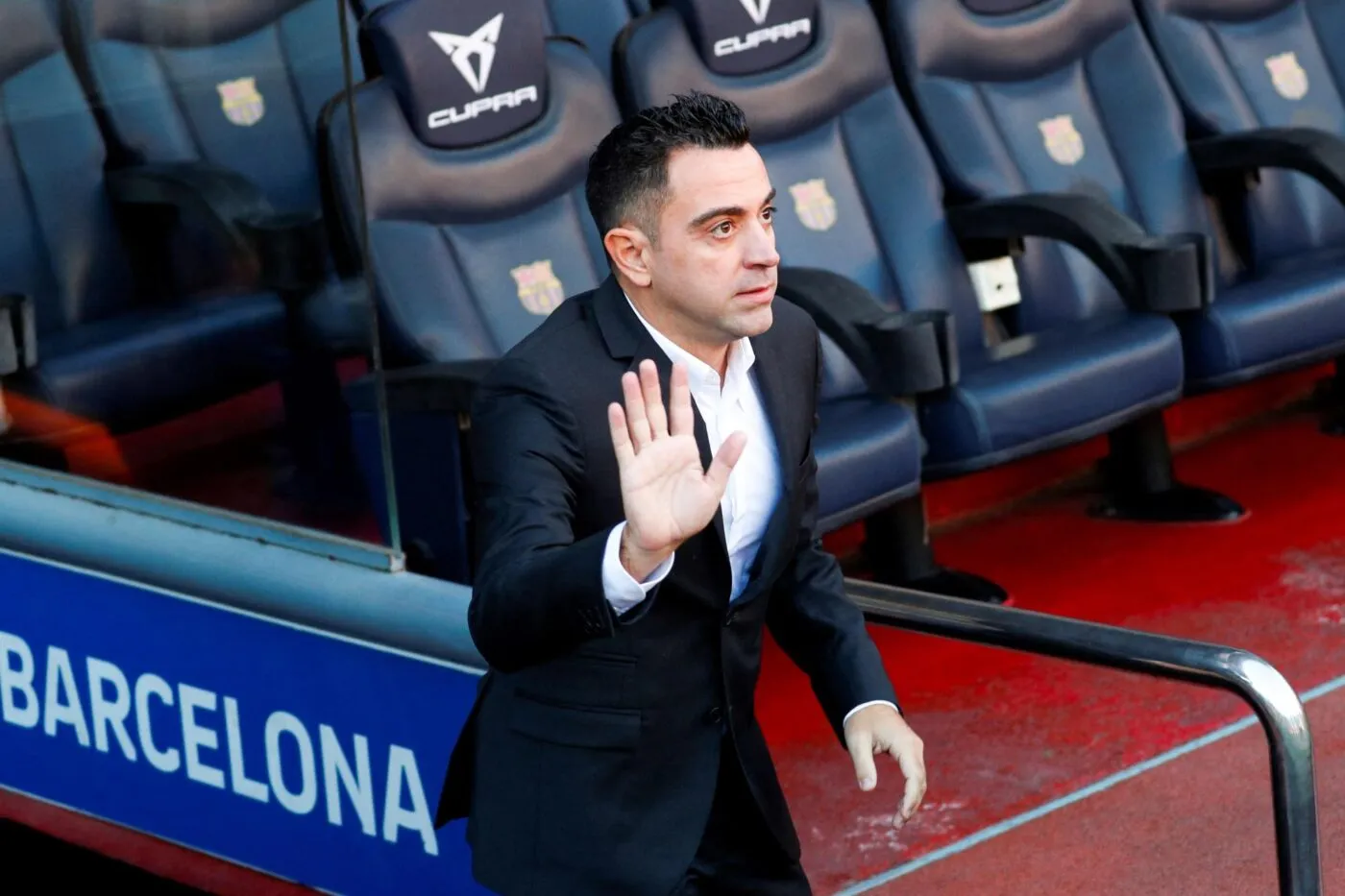 Un politique rend hommage à Xavi