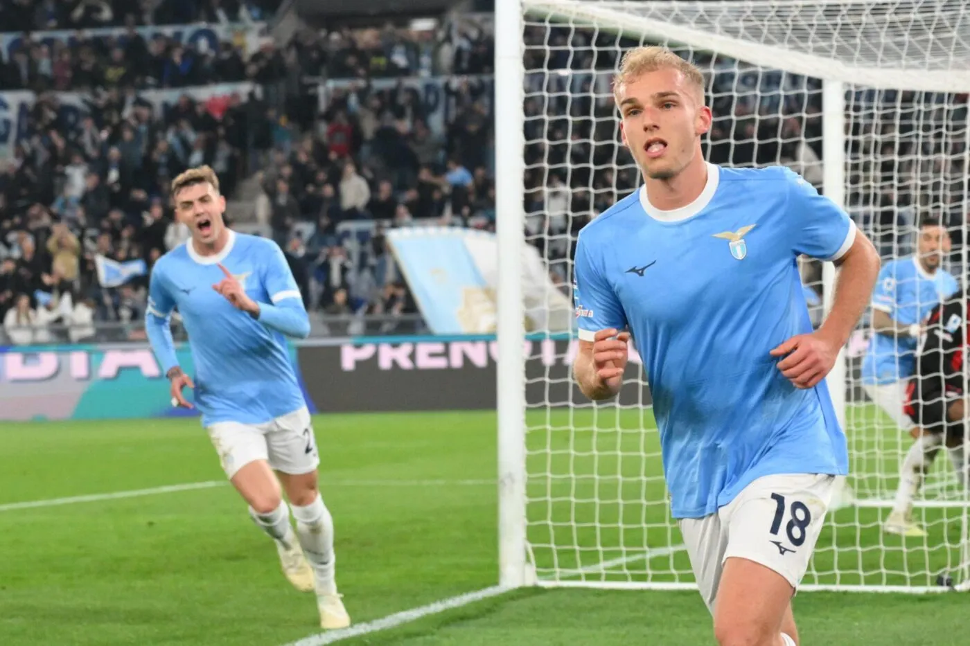 La Lazio fait tomber l’AC Milan