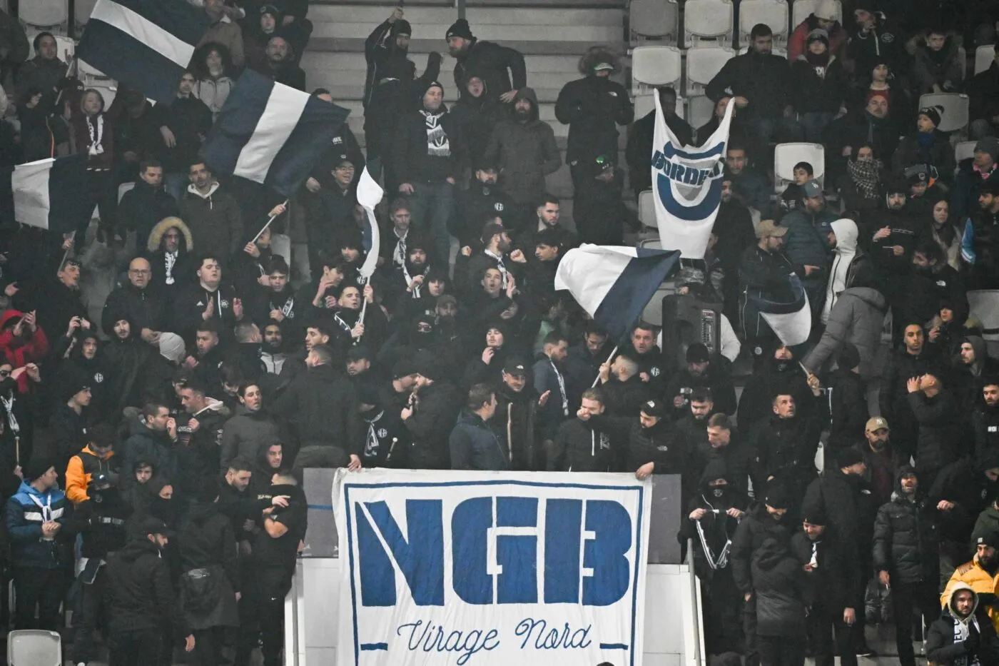 La colère d’un groupe de supporters des Girondins de Bordeaux