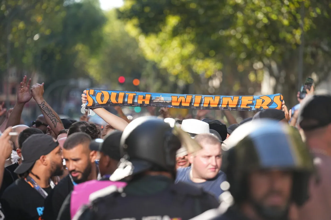 La consigne de vote des South Winners à Marseille