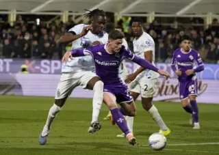 L'Inter Milan frustré par la Fiorentina