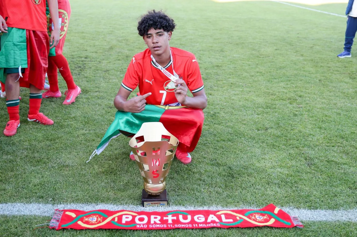 Cristiano Ronaldo Junior a enfin trouvé un stage !