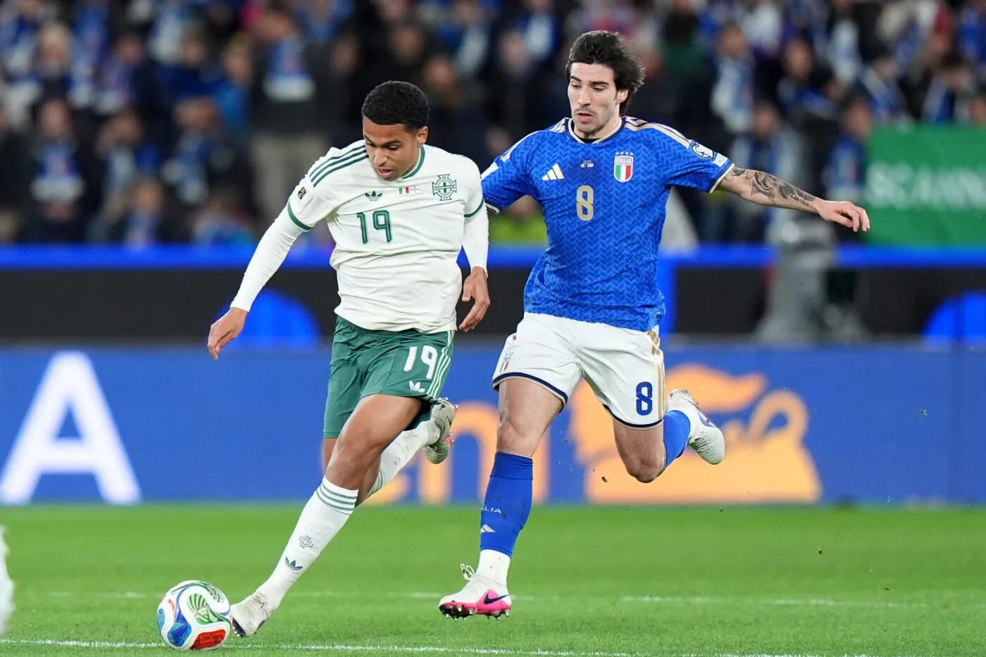 L’Italie passe l’étape nord-irlandaise