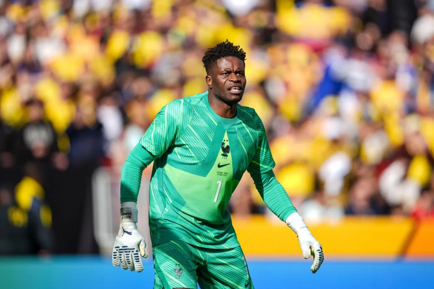 Quand Brice Samba essaie de réconforter Lucas Chevalier