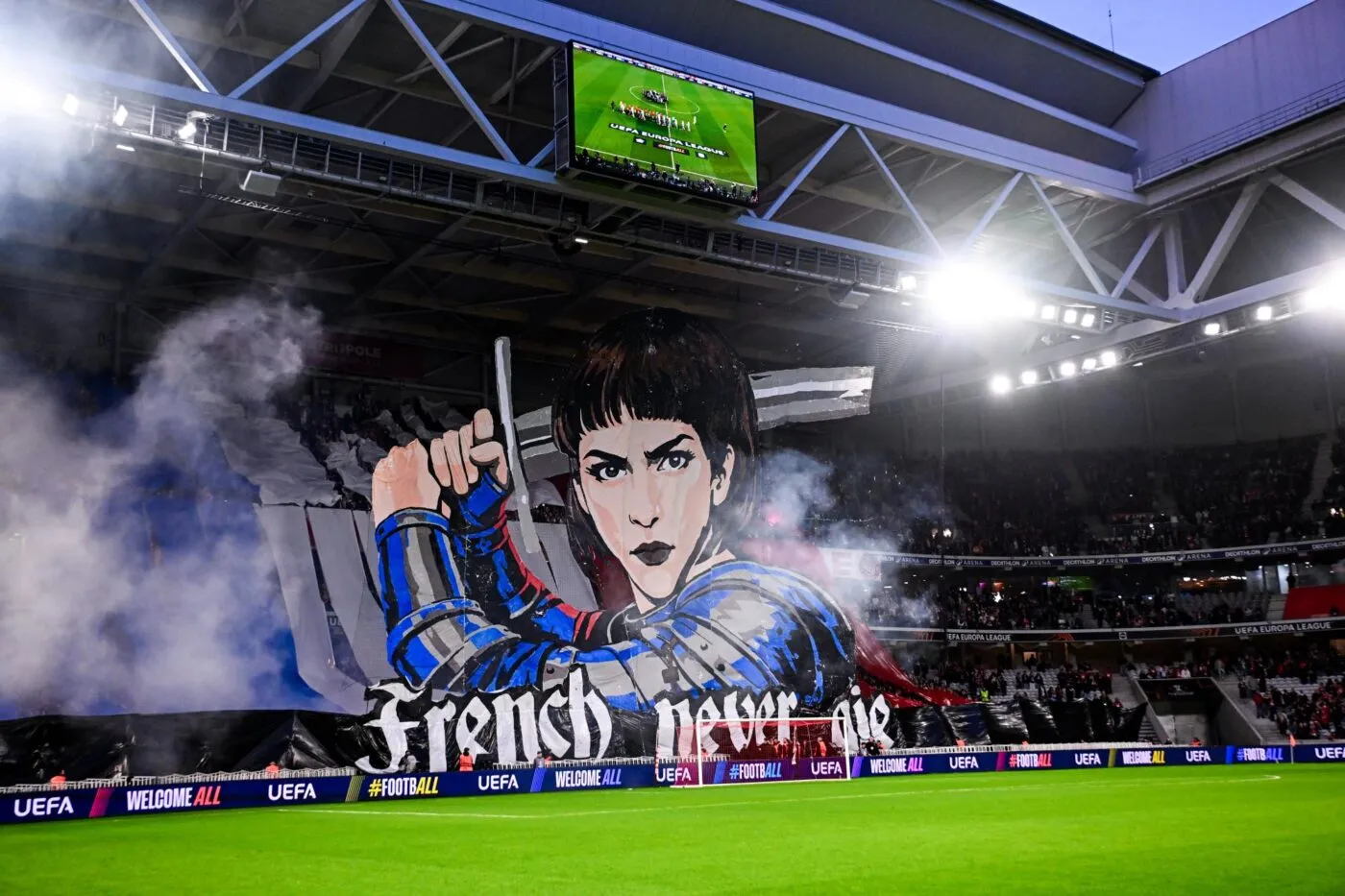 L’UEFA n’aurait pas aimé voir Jeanne d’Arc dans un stade