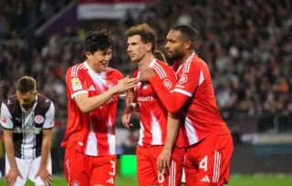 Une manita et un record pour le Bayern face à Sankt Pauli