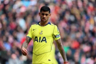 Cristian Romero va manquer toute la fin de saison avec Tottenham