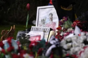 Les premières images du mémorial pour Diogo Jota et André Silva dévoilées