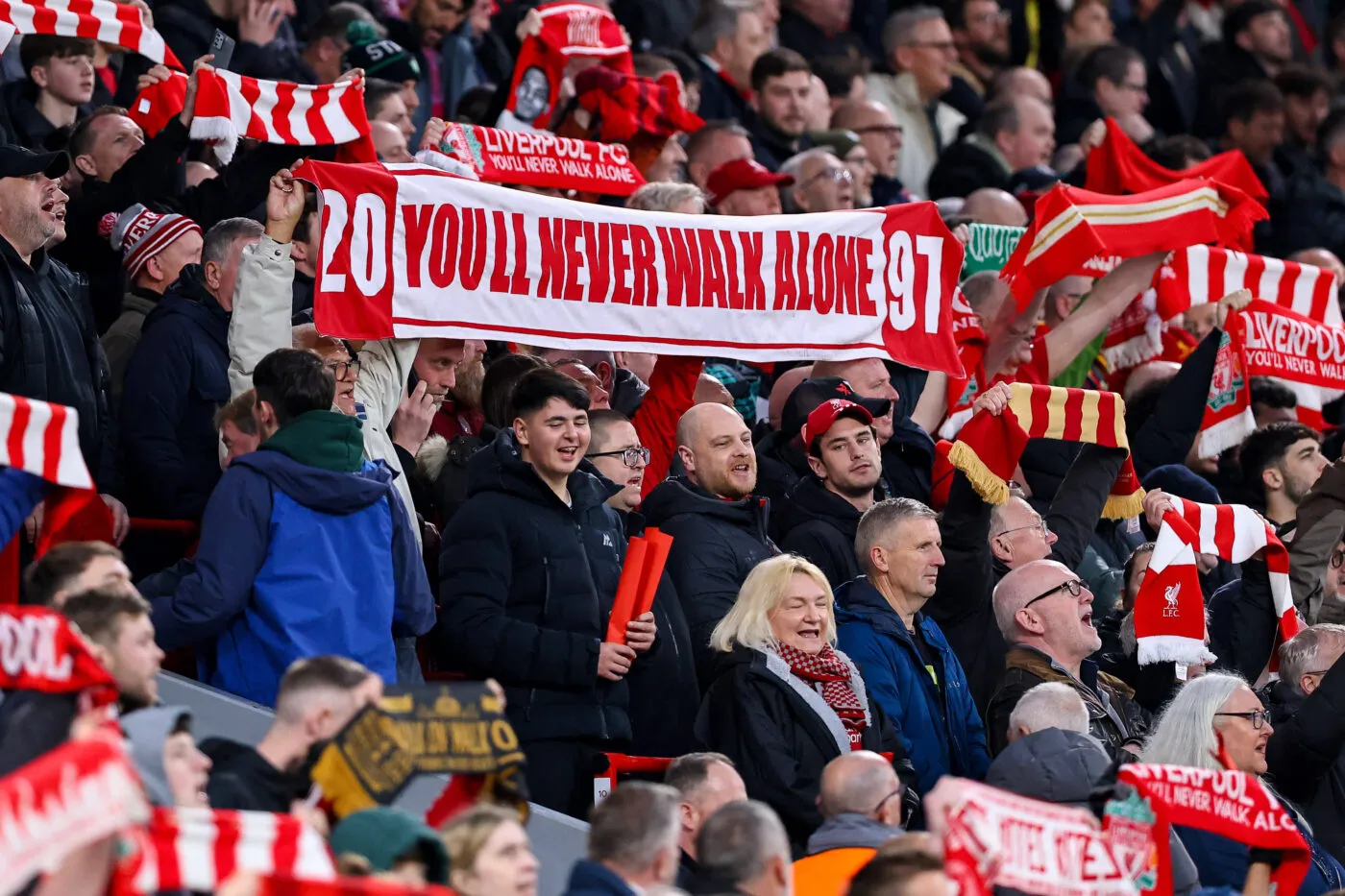 L’hommage d’Anfield aux victimes de Hillsborough