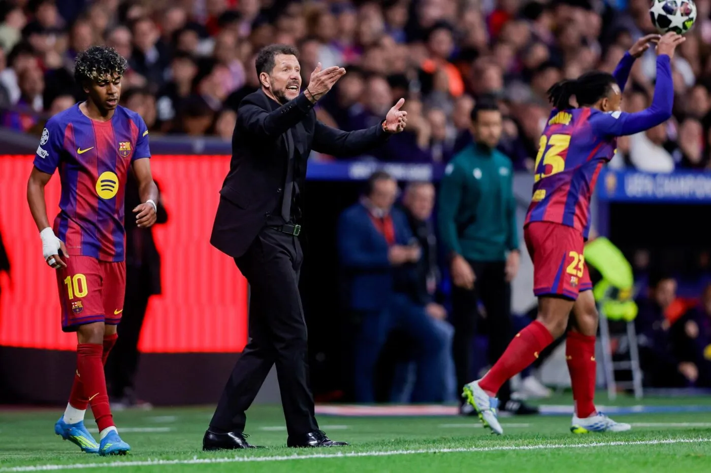 «<span style="font-size:50%">&nbsp;</span>Mamma mia<span style="font-size:50%">&nbsp;</span>», Diego Simeone fan du Barça