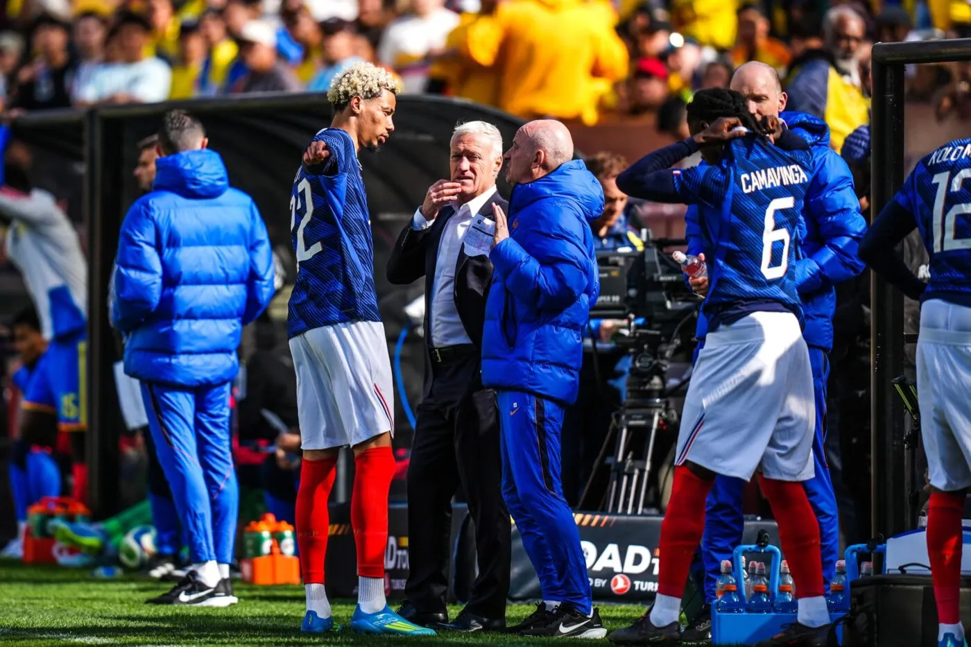 Didier Deschamps réagit à la blessure de Hugo Ekitiké