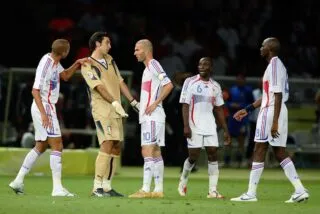 Le rôle joué par Buffon après le coup de boule de Zizou en 2006