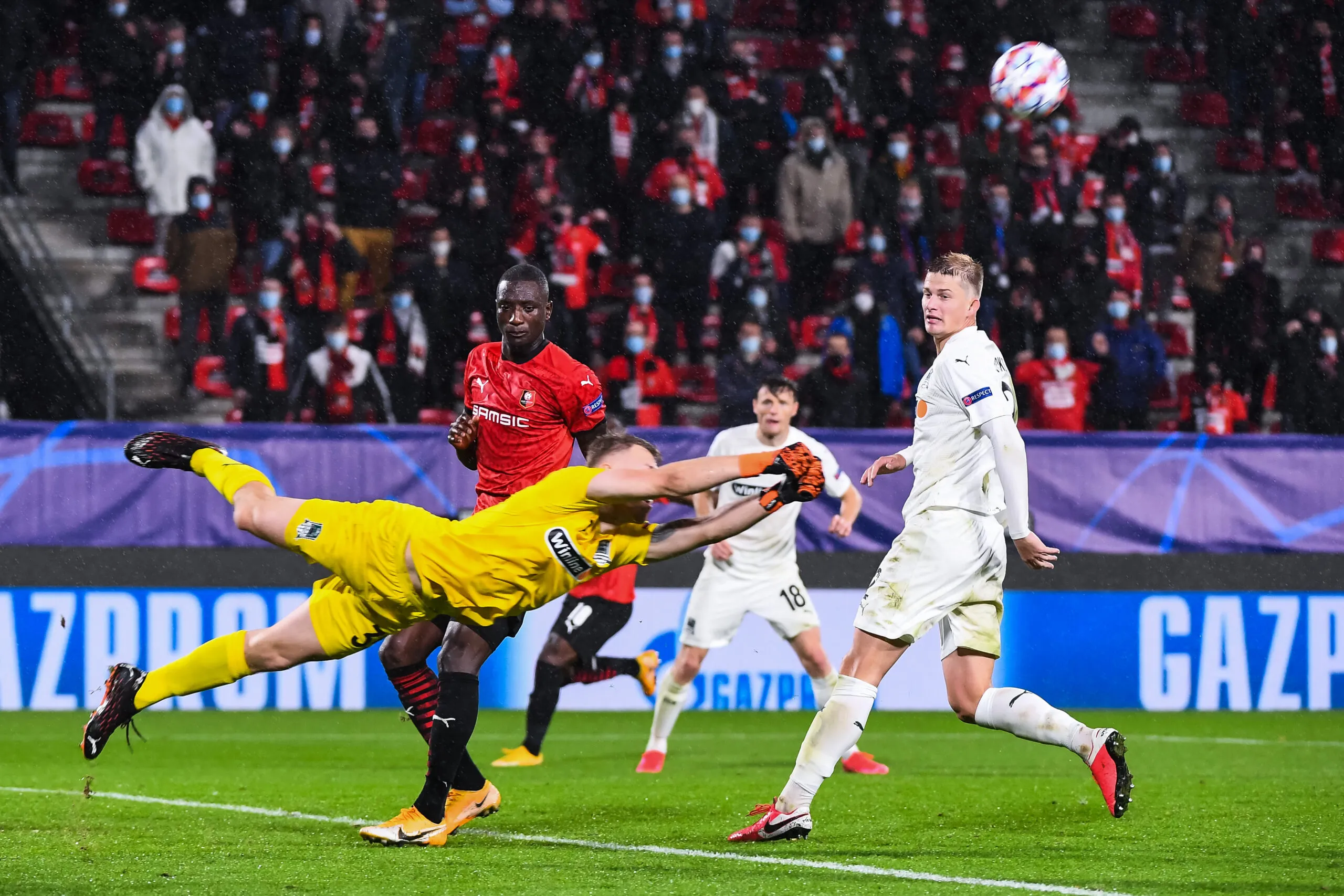 Les restes des plongeons de natation ?