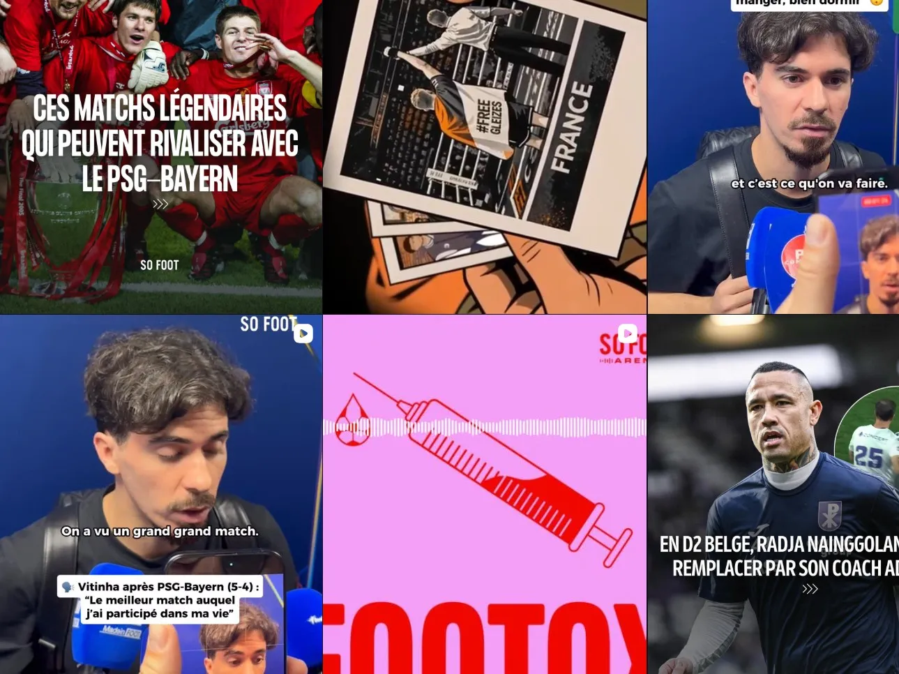 Suivez SO FOOT sur Instagram