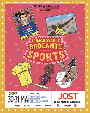 L’Incroyable Brocante Sports revient dans 1 mois !