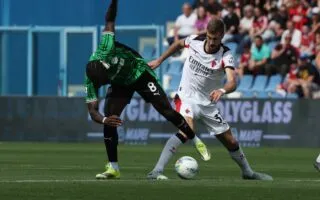 Serie A -  L'AC Milan tombe à Sassuolo et relance le suspense dans la course à la Ligue des champions