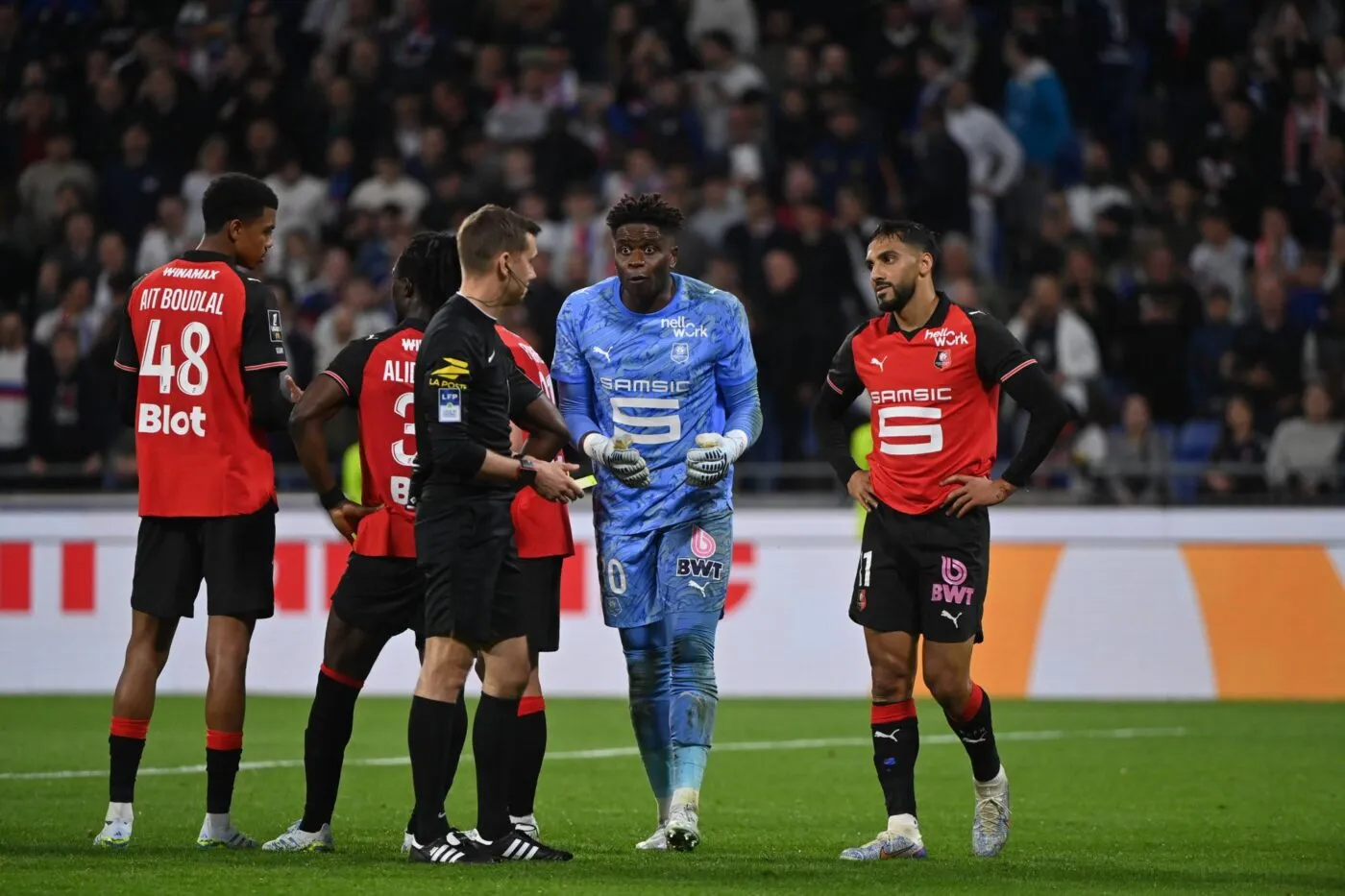 Brice Samba espère éviter une suspension pour OM-Rennes