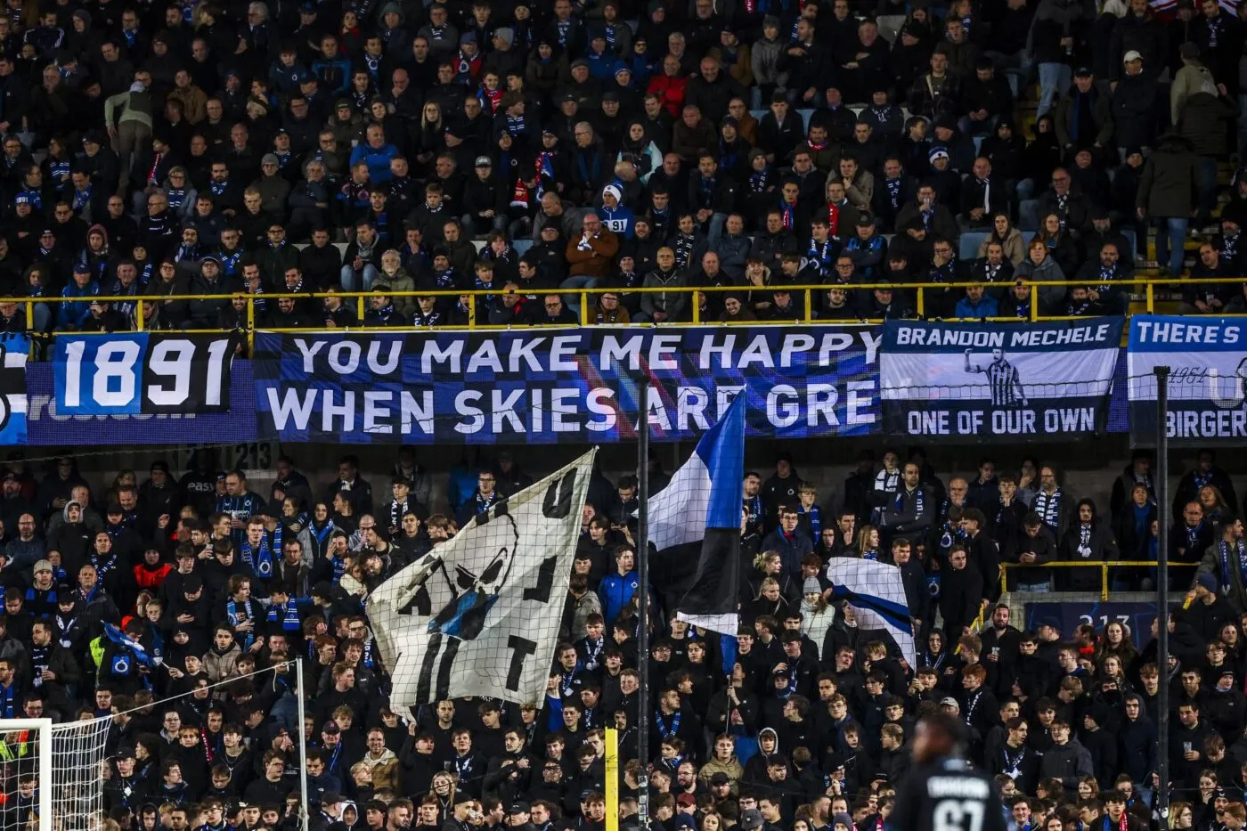 Un chant antisémite lors du match Anderlecht-Club Bruges