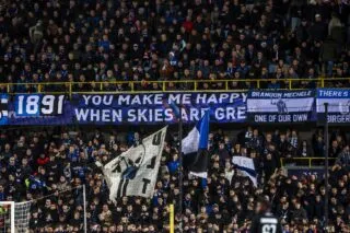 Un chant antisémite lors du match Anderlecht-Club Bruges