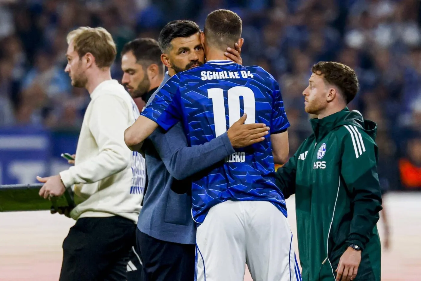 Schalke 04 et Edin Džeko savent comment arroser un titre