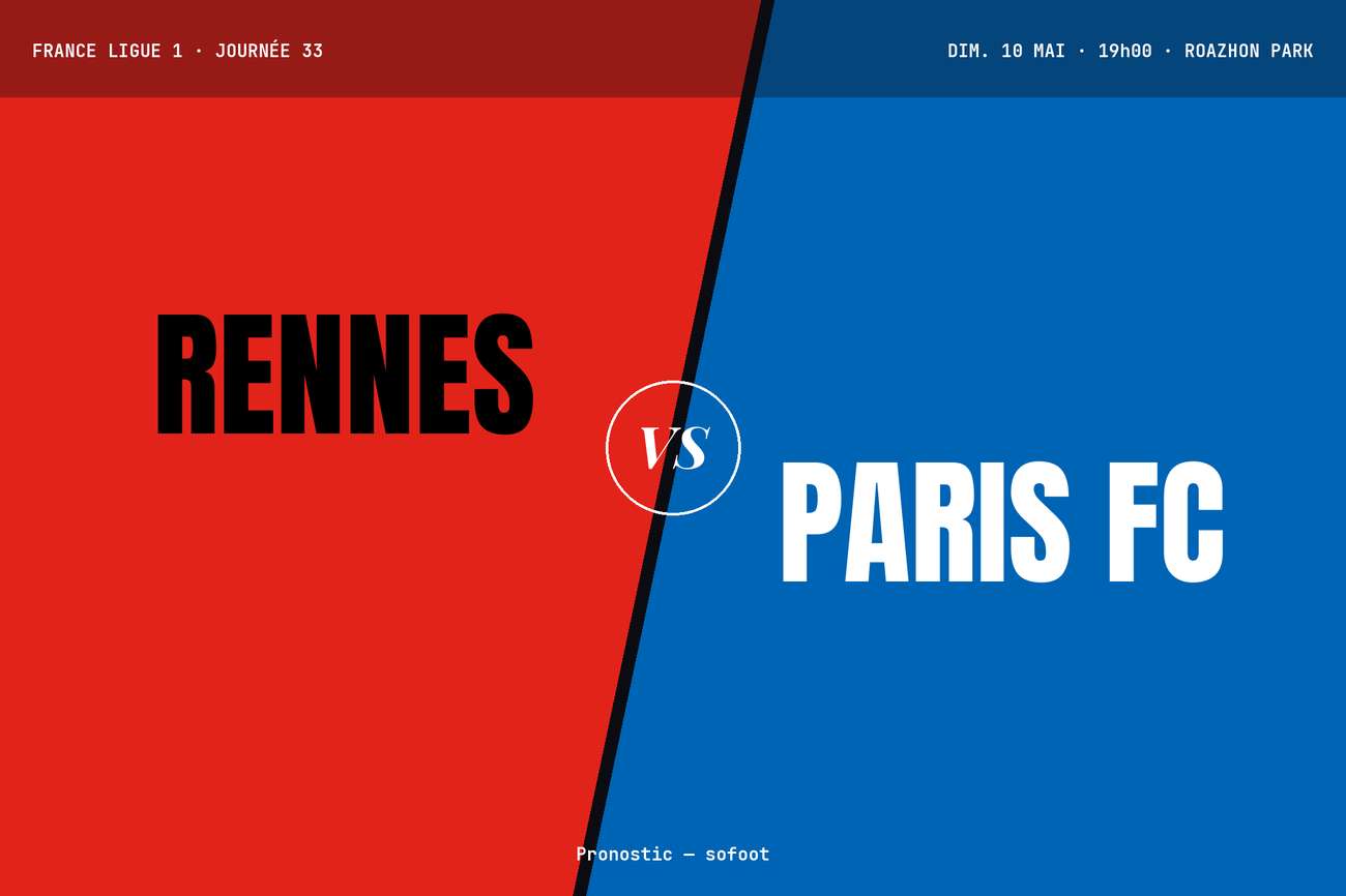 Pronostic Rennes Paris FC : analyse, cotes et prono [Ligue 1]