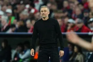 Luis Enrique laisse éclater sa joie après le succès parisien