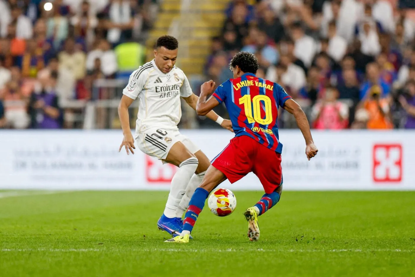 Quand Lamine Yamal et Kylian Mbappé commentent le Clásico