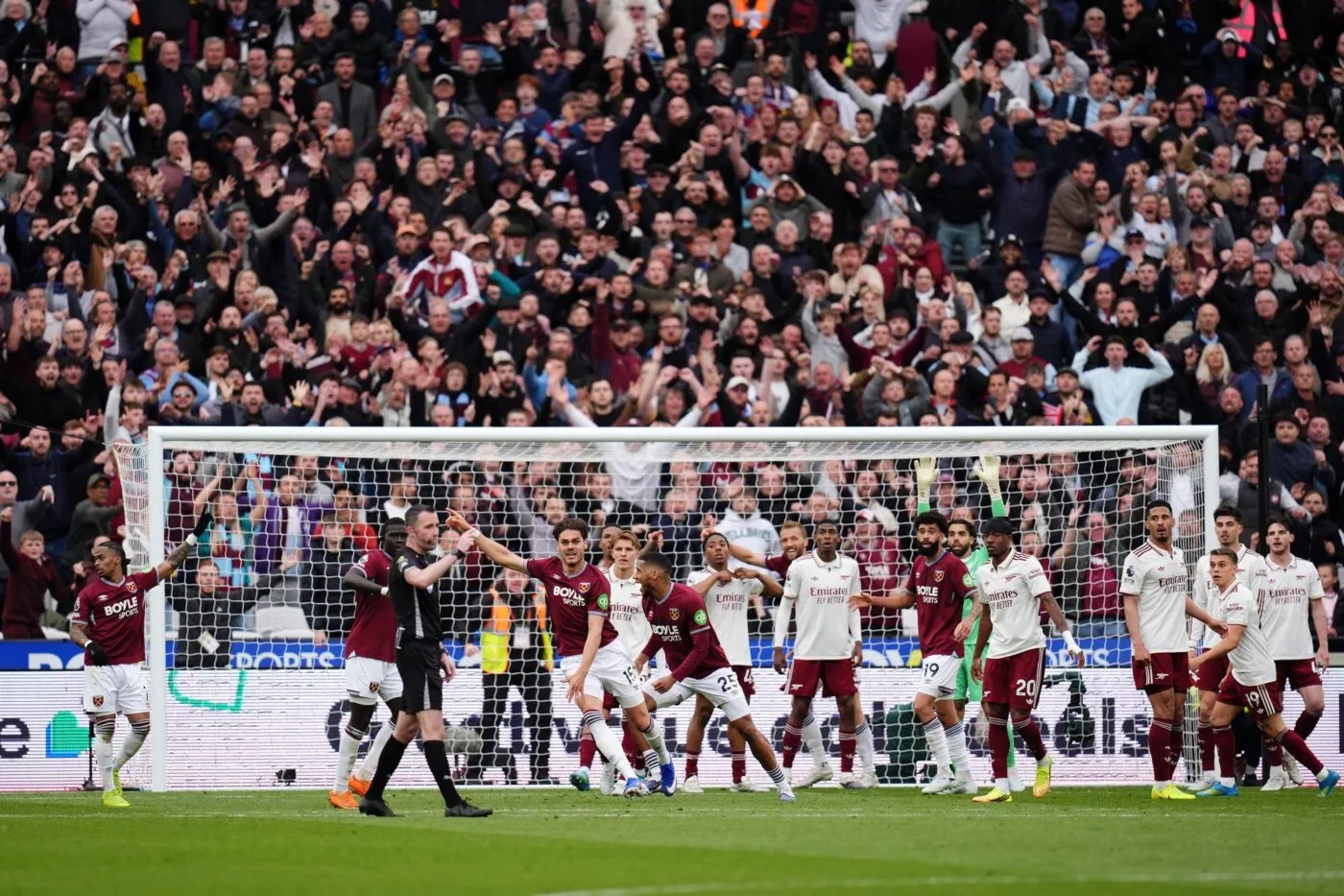 Mikel Arteta salue le courage des arbitres d’avoir annulé le but de West Ham