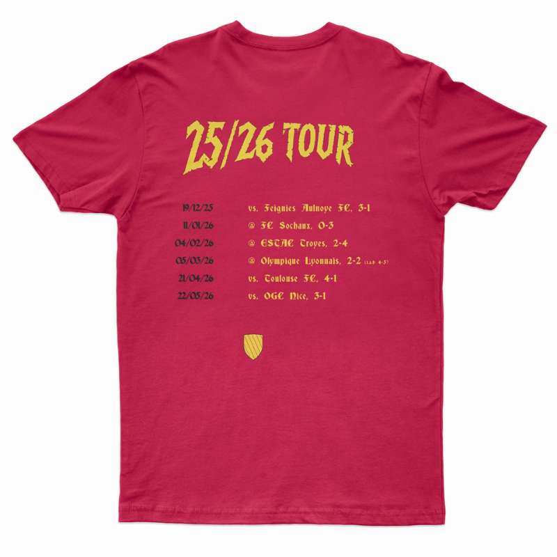 T-shirt So Foot hommage au parcours victorieux du RC Lens en Coupe de France 2026