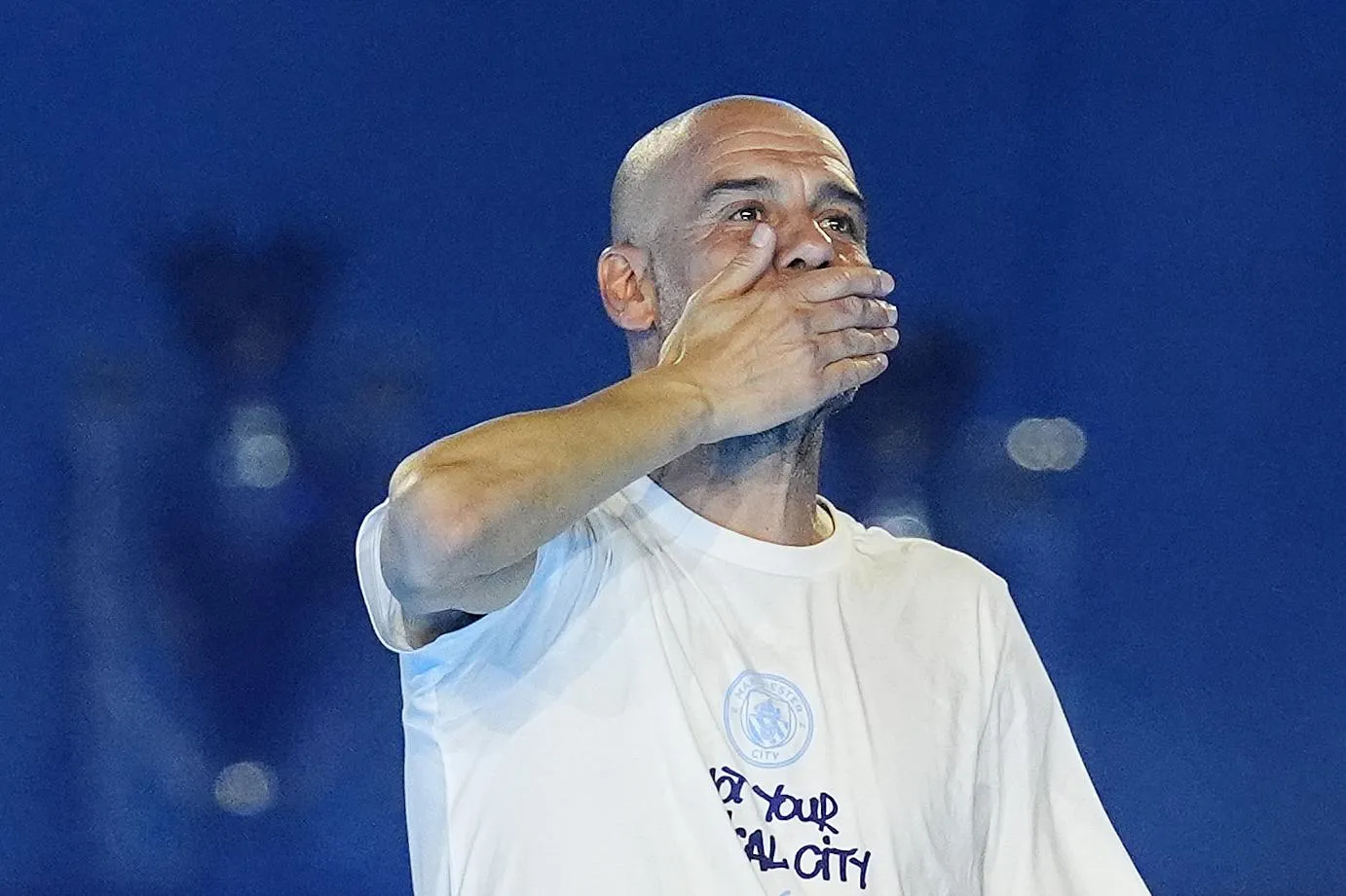 Pep Guardiola a réagi à son meme iconique