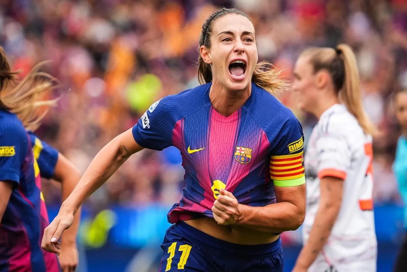 Le bel hommage au Camp Nou pour Alexia Putellas