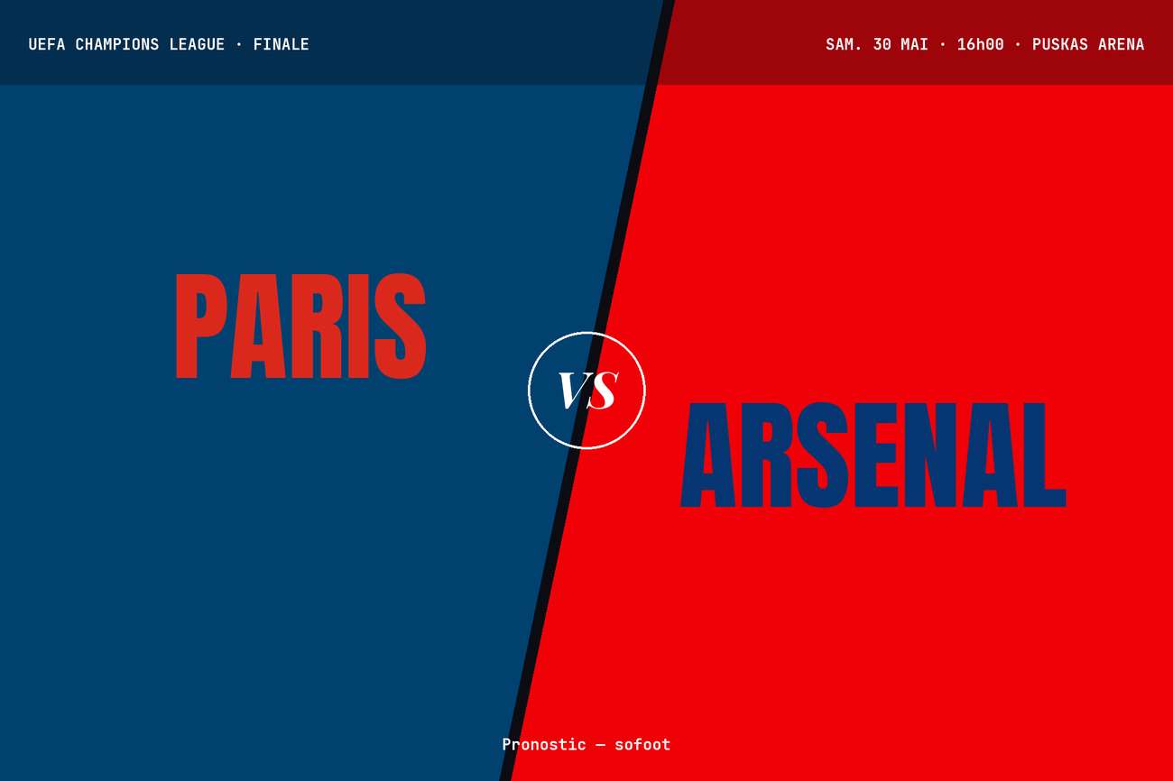 Pronostic PSG Arsenal Champions League : analyse, cotes et prono