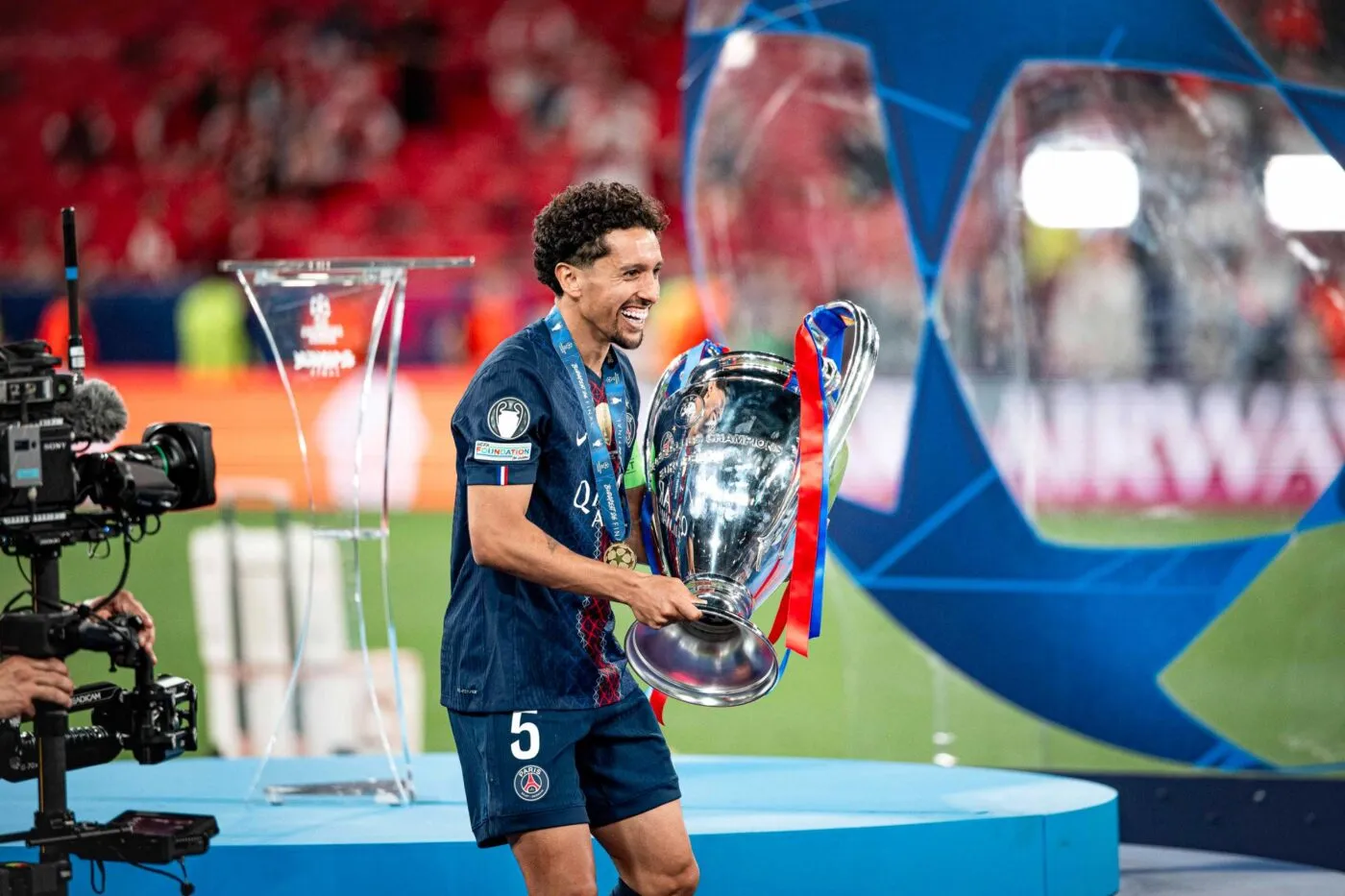 Marquinhos veut éviter de tomber dans un trou