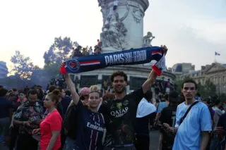Lorient, Aya Nakamura... Scènes de liesse partout en France après le titre du PSG