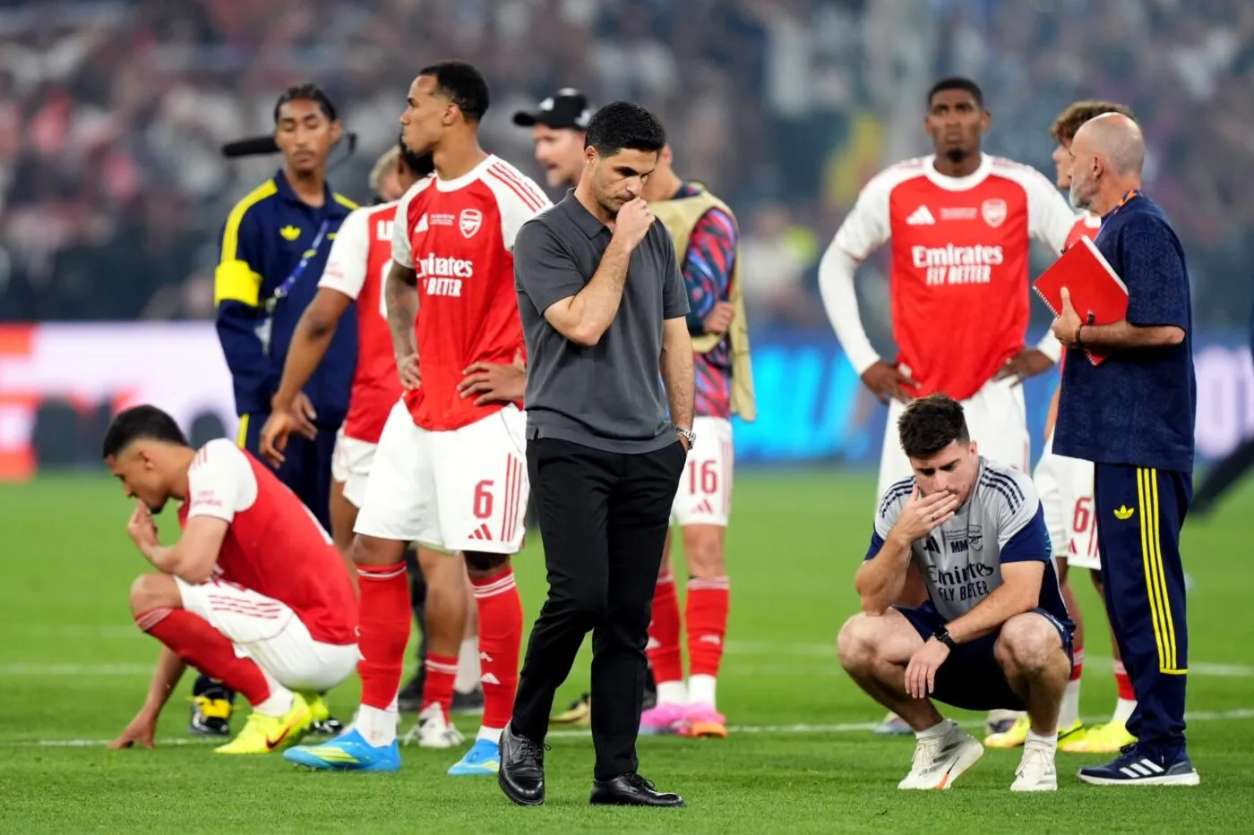 Malgré la défaite, Arsenal parade