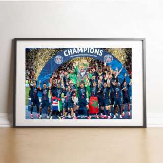 Paris Champion back-2-back : découvre notre collection de cadres photos !