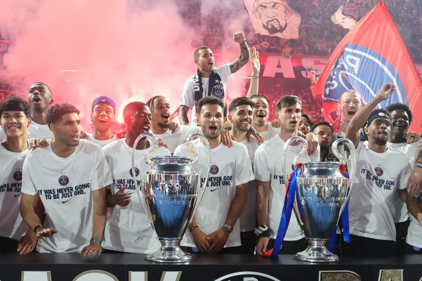 Des rues parisiennes au nom des joueurs du PSG