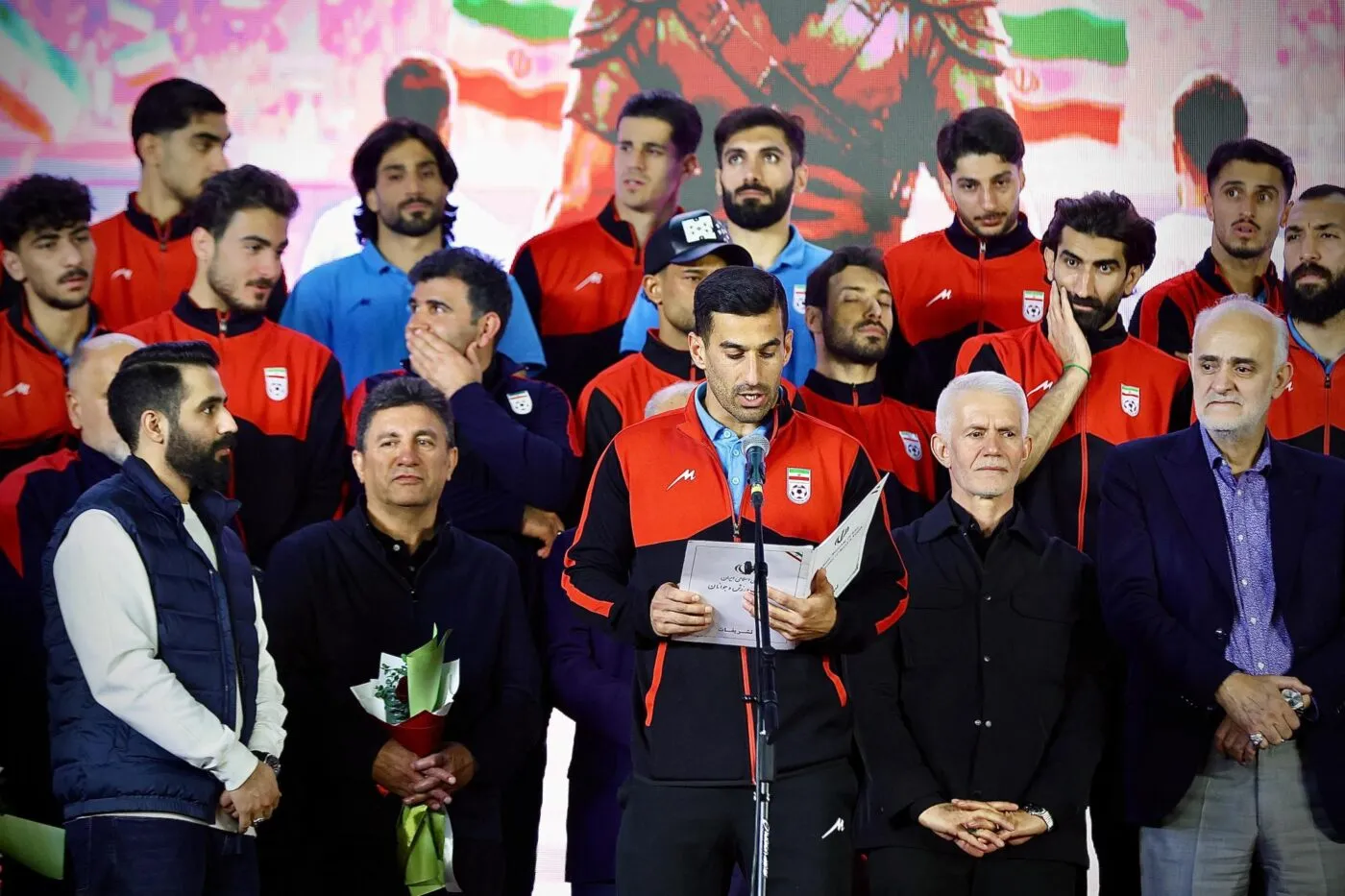 La sélection iranienne est bien arrivée au Mexique