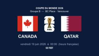 Sur quelle chaîne regarder le match Canada - Qatar ?