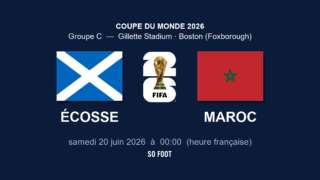 Sur quelle chaîne regarder le match Écosse - Maroc ?