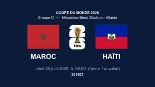 Sur quelle chaîne regarder le match Maroc - Haïti ?