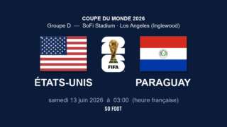 Sur quelle chaîne regarder le match États-Unis - Paraguay ?