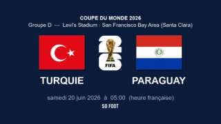 Sur quelle chaîne regarder le match Turquie - Paraguay ?