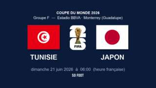 Sur quelle chaîne regarder le match Tunisie - Japon ?