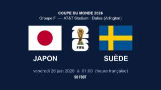 Sur quelle chaîne regarder le match Japon - Suède ?