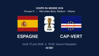 Sur quelle chaîne regarder le match Espagne - Cap-Vert ?
