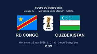 Sur quelle chaîne regarder le match RD Congo - Ouzbékistan ?