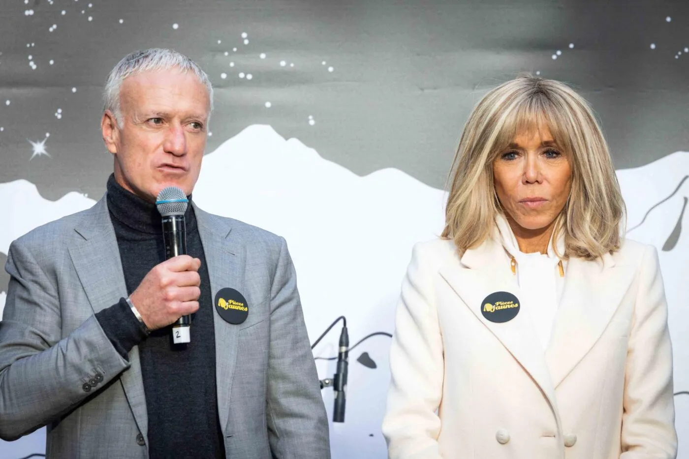Didier Deschamps déstresse Brigitte Macron