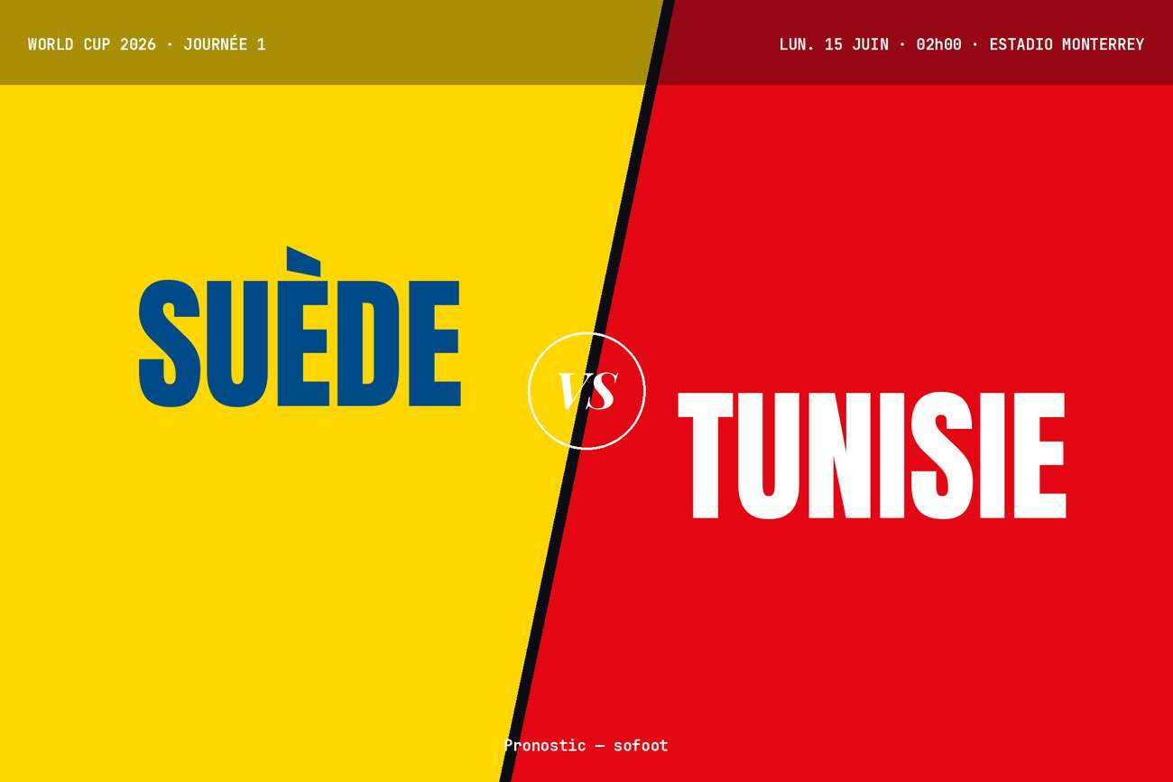 Pronostic Suède Tunisie : analyse, cotes et prono Coupe du Monde 2026