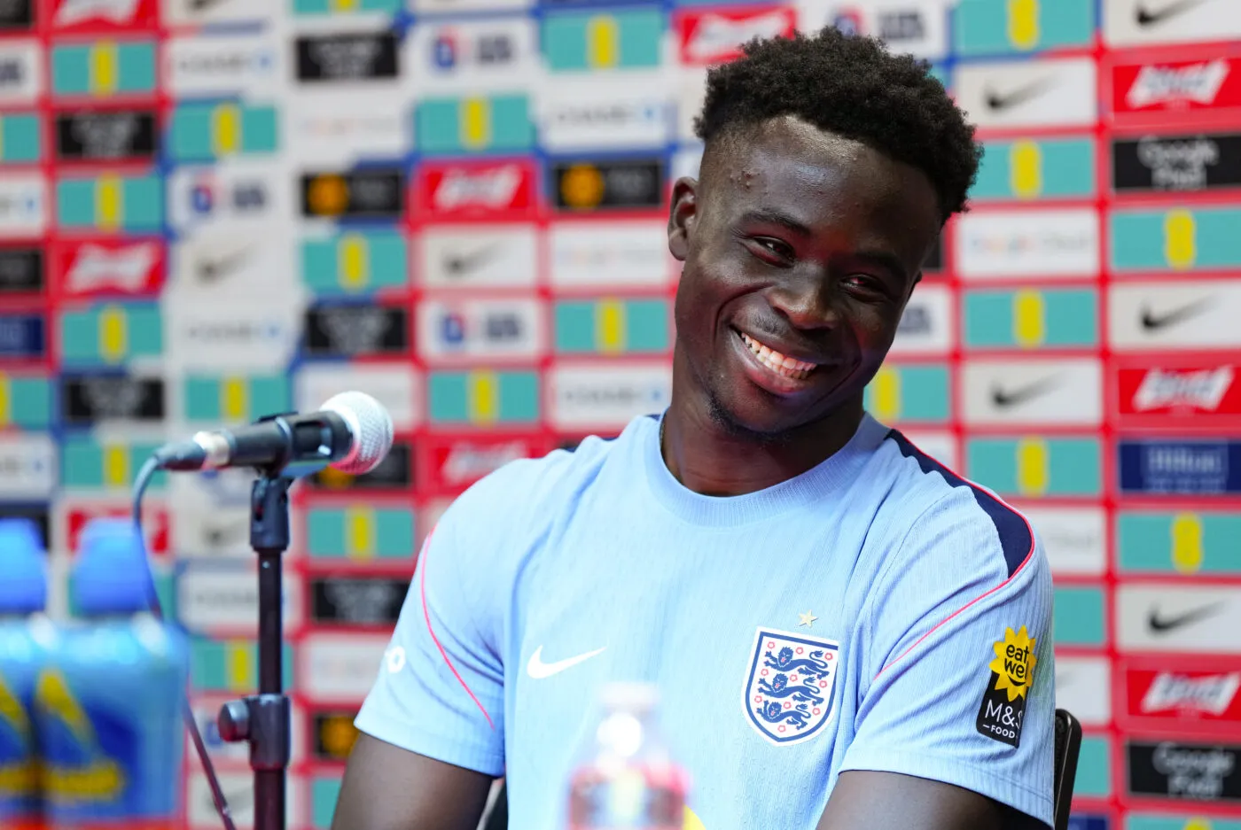 Bukayo Saka pense que la pause fraîcheur «<span style="font-size:50%"> </span>peut être utile<span style="font-size:50%"> </span>»